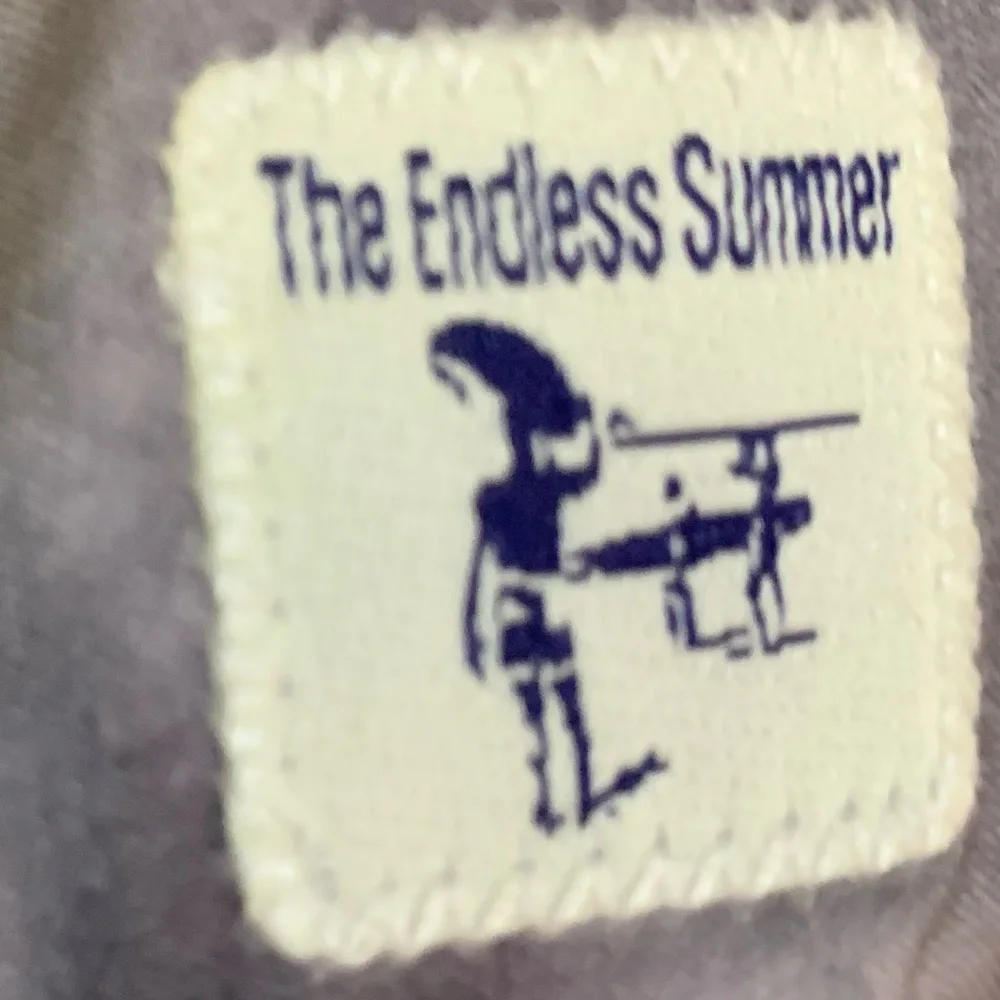 THE ENDLESS SUMMER (XL) Swim Short Gray White Fish All-Over Print Lined Like New